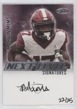 2023 SAGE High Series Next Level Signatures Silver /25 Marvin Mims Auto 4z8