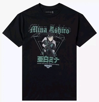 Kaiju No. 8 - Mina Ahiro Shirt - New - Medium - Black - Anime