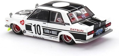 Kaido House x Mini GT 1:64 Datsun 510 Street Team XMM V1 White