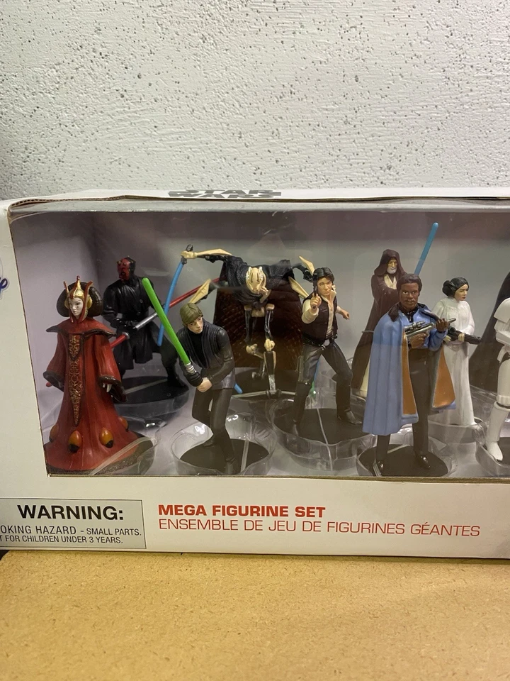 Juego Mega Estatuilla Disney Star Wars 20 Piezas - Totalmente Nuevo En Caja Foto 3 de 4