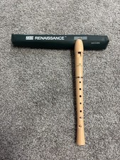 Renaissance Soprano Recorder in Beige with Baroque Fingering