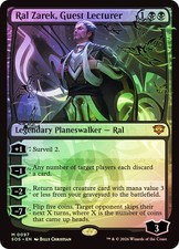 MTG FOIL Ral Zarek, Guest Lecturer  - Secrets of Strixhaven #097