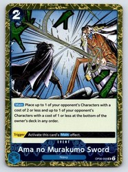 Ama no Murakumo Sword (Jolly Roger Foil) OP06-056