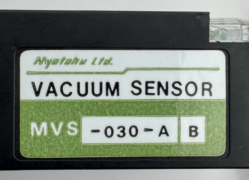 Interruptor Sensor Vacío Myotohu Ltd. MVS-030-AB Excelente Estado - ¡ENVÍO GRATUITO! - Imagen 23 de 24