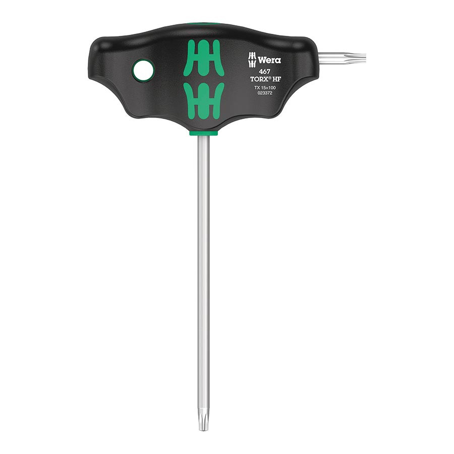 Wera 467 T-handle Torx Torx Wrench, Torx 15 x100mm With HF