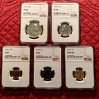 1959 Proof Set Silver NGC Graded Proof Set, Franklin Half Dollar PF68