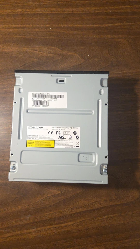 Lite-On iHAS124-04 SATA DVD/CD RW Rewritable Internal Optical Drive(tested) - Image 2 of 3