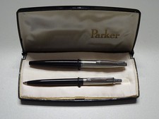 F&uuml;llfederhalter und Druckbleistift Parker aus den 1960er Jahren, OVP