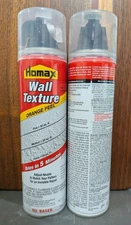 Homax 4050 Orange Peel lot of 2 cans White Oil-Based Wall & Ceiling Texture 10oz