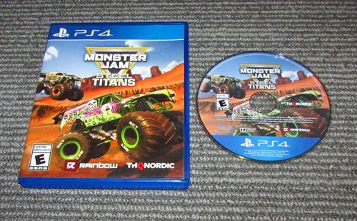Monster Jam Steel Titans for Sony Playstation 4 Fast Free Shipping!