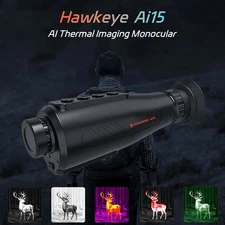 GTGUARD 384x288 Ai Thermal Monocular 15mm 60Hz 8x Zoom Handheld Thermal Camera
