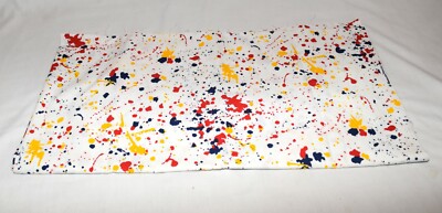 Wamsutta Pacific Splotch Paint Splatter Multi Color Cotton Fabric 1 Yard 10'' 