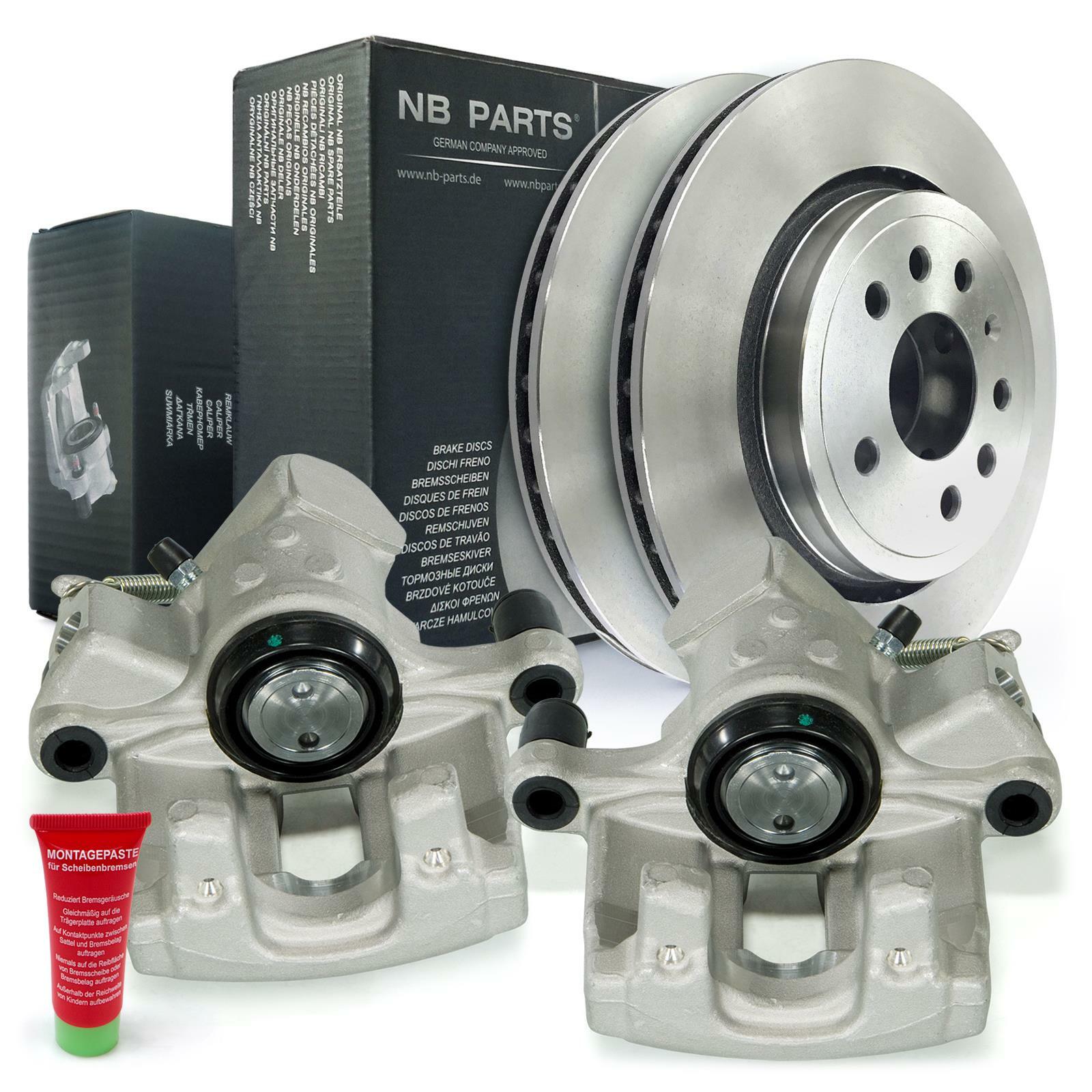 Brake Calipers + Brake Discs 292mm Rear for Opel Signum CC Z03 Vectra C Z02