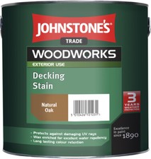 Exterior Decking Stain - Johnstone's Trade Woodworks Decking Stain