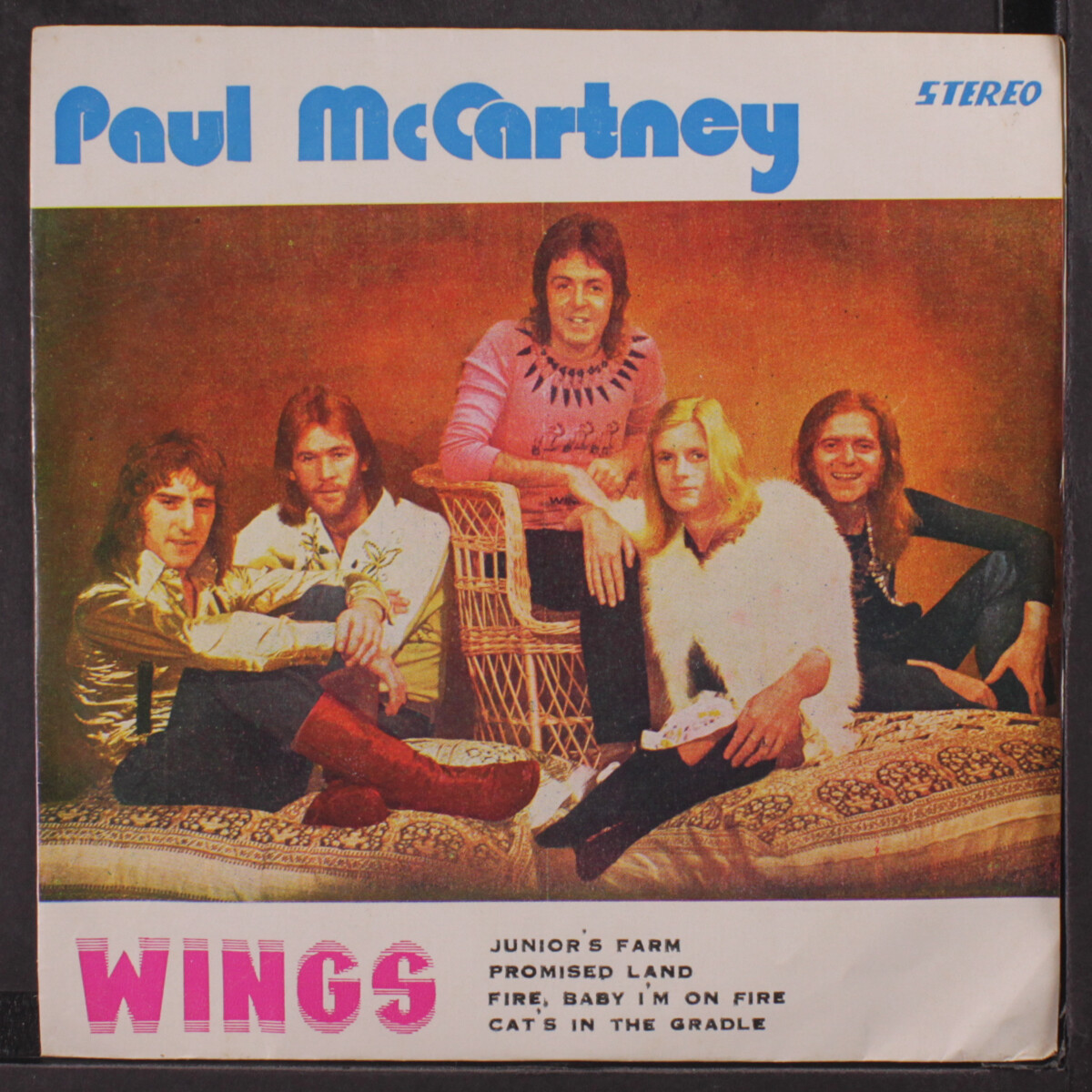 タイ7” Wings / Steppenwolf / The  Juniors Farm TKR241 sound /00080 Paul McCartney & Wings / Steppenwolf / The Rolling Stones