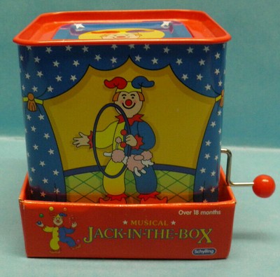 schyllings silly circus jack in the box