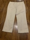 MICHAEL KORS BEIGE STRIPED CLASSIC STREIGHT WOMEN'S CAPRI PANTS SZ. 2 — photo 4