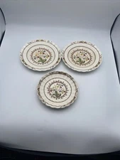 Copeland Spode Cowslip 6.5” Bread Plates (2) & 5.5” Saucer (1)