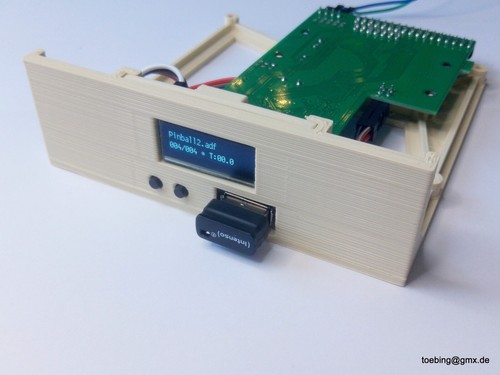 Atari ST Gotek Floppy Emulator Set | Board + 3D Print Mounting Frame OLED Sound - 第 2/4 張圖片
