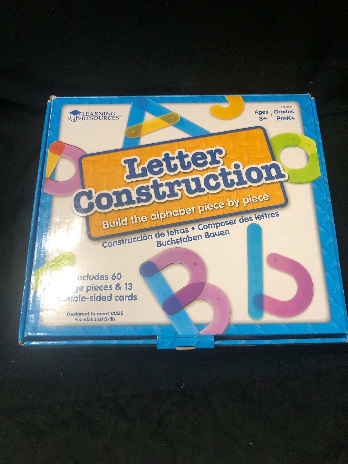 learning resources alphabet puzzle cards