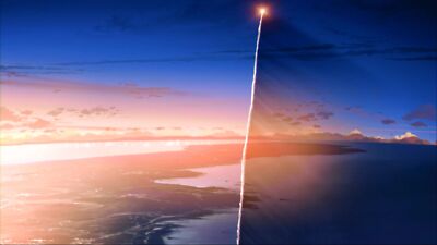 Anime Anime 5 Centimeters Per Second  Gaming Mat Desk 12307