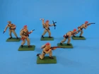 BRITAINS DSG * WWII GERMAN STURMABTEILUNG (SA)  TROOPS * PLASTIC TOY SOLDIERS