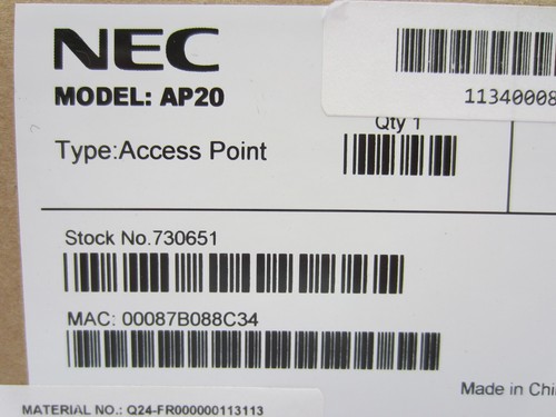 NEC IP DECT AP20 PoE Phone Access Point (730651) for ML440 Phone (9 In-Stock) - Picture 7 of 7