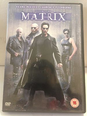 MATRIX - KEANU REEVES, LAURENCE FISHBURNE (R2 - GOOD) - DVD #242