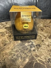 ⭐️ NEW Ginger Lily Farms Botanicals  Lucky Fortune Fizzy BATH BOMB Golden Egg ⭐️