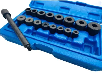 Kit da 17 utensili per allineamento e centraggio frizione auto universali centra