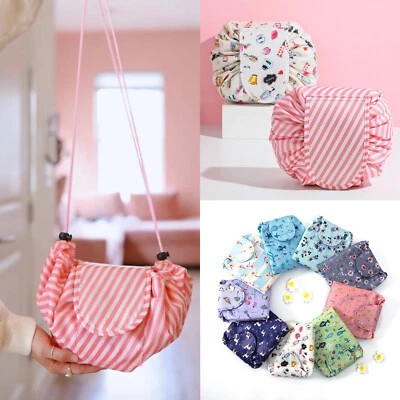 Lazy Makeup Drawstring Bag Storage Magic Travel Pouch Cosmetic Make-up Bags