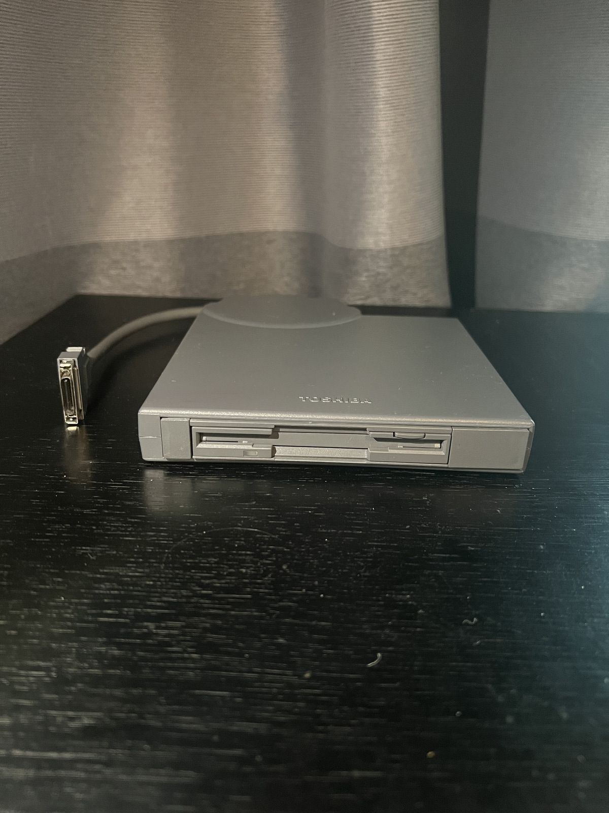 Toshiba FDD Attachment Case & External 3.5 Floppy Drive - Made in Japan