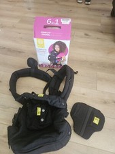 EUC Lightly Used Lille Baby Complete All Seasons Baby Carrier, Black, 7-45 lb