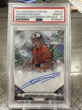2023 Bowman Sterling Speckle Jackson Holliday Auto #/99 PSA 10 Gem Mint