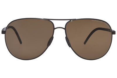Porsche Design P8651 P/8651 C Brown Pilot Sunglasses 63mm | eBay