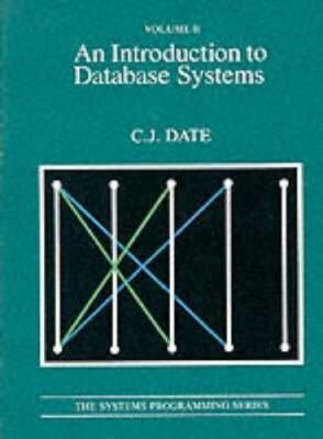 Introduction to Database Systems - Hardcover By Date, Chris J. - GOOD