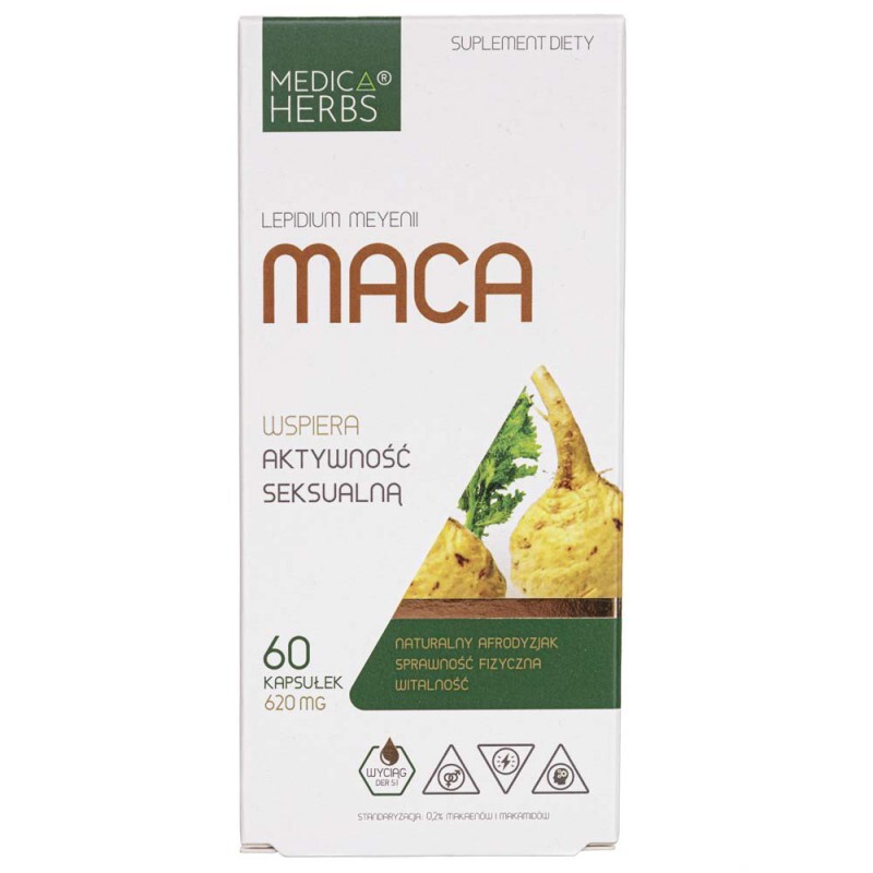 Erbe Medica Maca 620 mg, 60 capsule