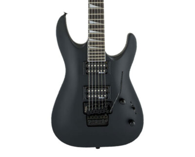 Jackson JS32 DKA JS Series Dinky Arch Top - Satin Black w/ Amaranth FB