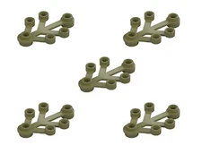 5 New LEGO Olive Green 4x3 Plant Leaves 2423 tree leaf foliage landscape bush