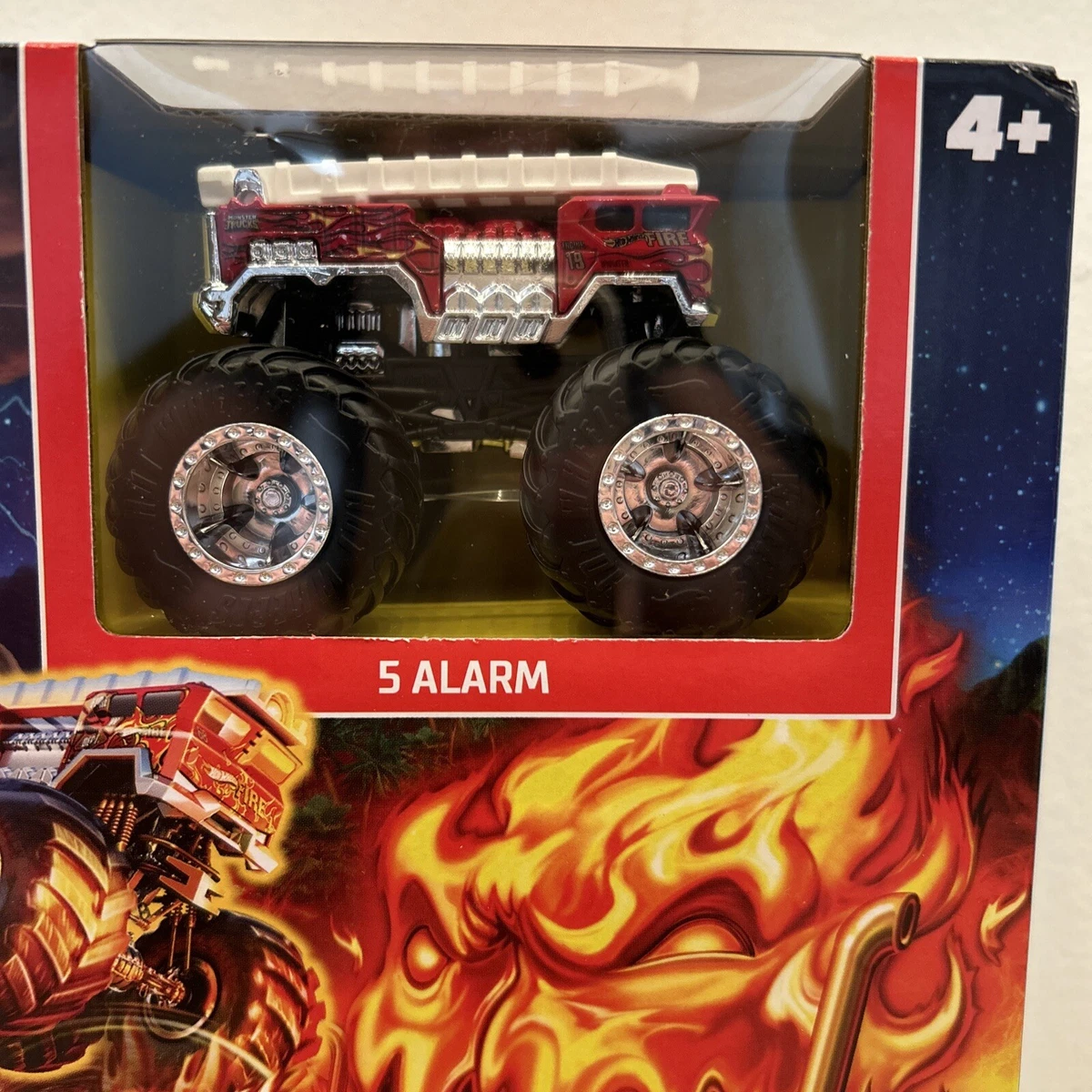 Hot wheels monster truck 5 alarm 2025