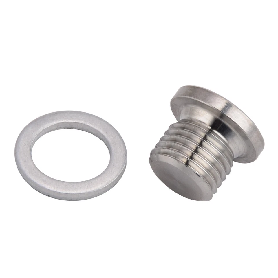 Oil Drain Plug For Audi A6 06-11 3.2L For A6 Quattro 2006 3.2L,07-12,13-16 3L V6 - Imagem 2 de 4