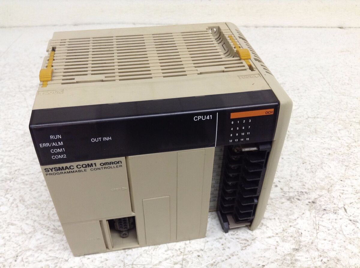 Omron CQM1-CPU41-E CPU Unit Sysmac CQM1CPU41E | eBay Omron CQM1-CPU41-E CPU Unit Sysmac CQM1CPU41E | eBay