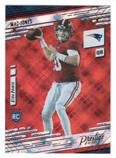 Mac Jones 2021 Prestige Xtra Points Diamond #205 Rookie Card