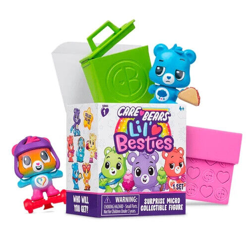 Care Bears Lil Besties Micro Figure Surprise Figure Assortment Styles Vary NEW - Picture 2 of 8