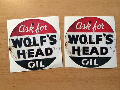 2x Motor Öl Aufkleber Sticker Oil Gasoline Drag Racer Tuning Rockabilly Custom