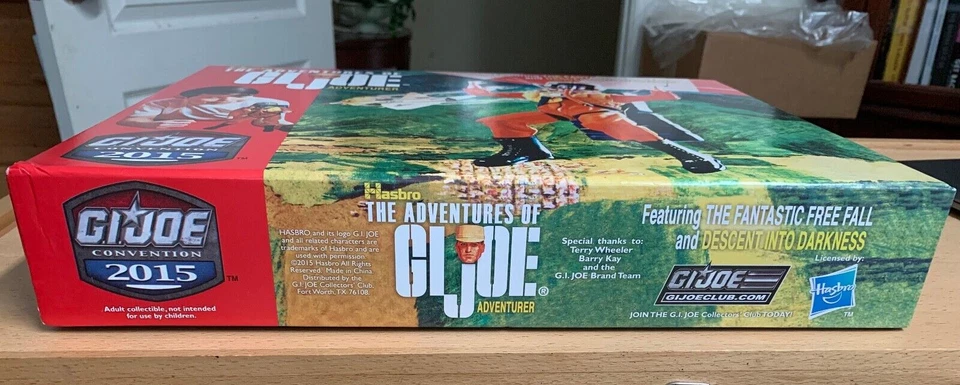 GI JOE 12” CONVENTION CLUB 2015 EXCLUSIVO "DESCENT INTO DARK" ¡JUEGO RARO L@@K! Foto 3 de 4
