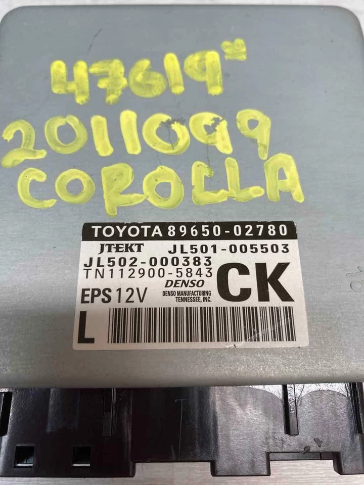 Toyota Corolla 2014 2015 módulo de control electrónico de dirección asistida OEM 8965002780 Foto 3 de 4