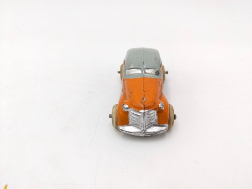 Vintage 1930's Barclay Slush Mold Lead Orange Studebaker Sedan EXC - Picture 3 of 8