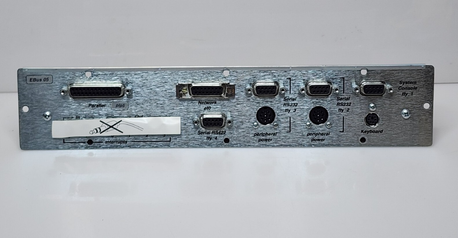 SGI Silicon Graphics Front Interface Panel 040-0339-004 (030-0341-003 ...