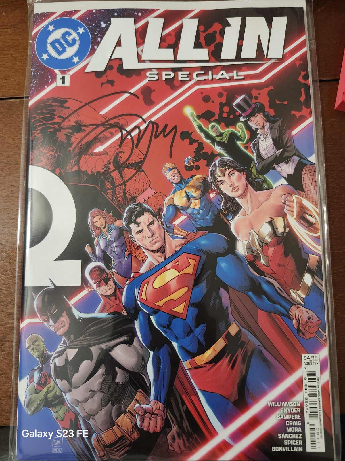 DC All In Special #1 Signed by Scott Snyder 1st Print 1st Appearances Absolute